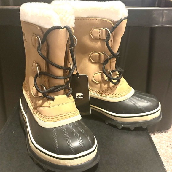 Sorel Youth Caribou* Waterproof Boots Youth Size 3 Unisex - Picture 5 of 8